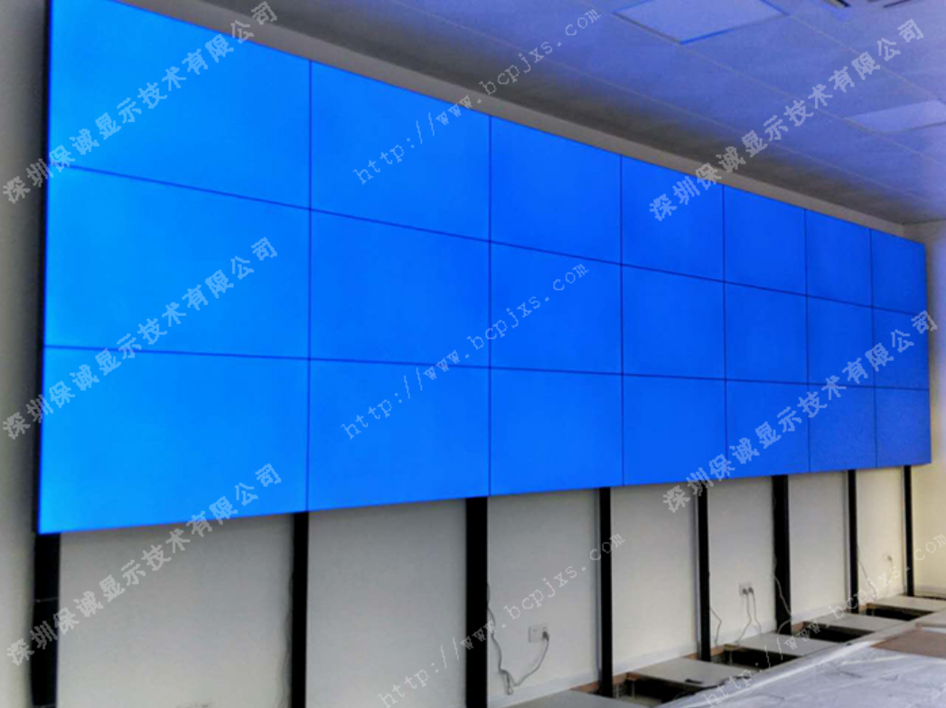 保诚液晶拼接屏入住惠州某政府单位