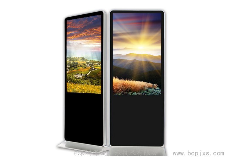 55寸网络型落地式广告机