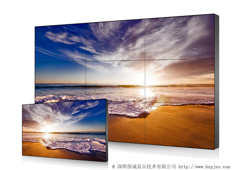 55寸拼接屏0.88mm拼缝