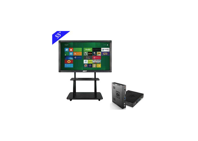 55寸触摸一体机（移动式）