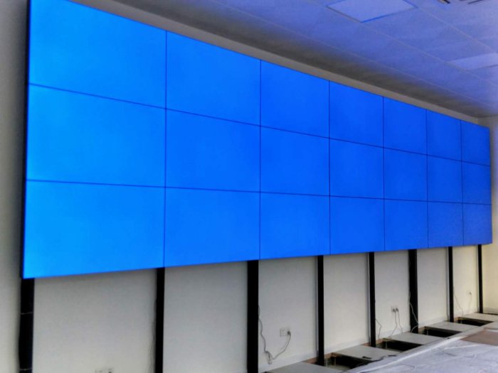 贵州55寸液晶拼接屏3x7 3x5项目