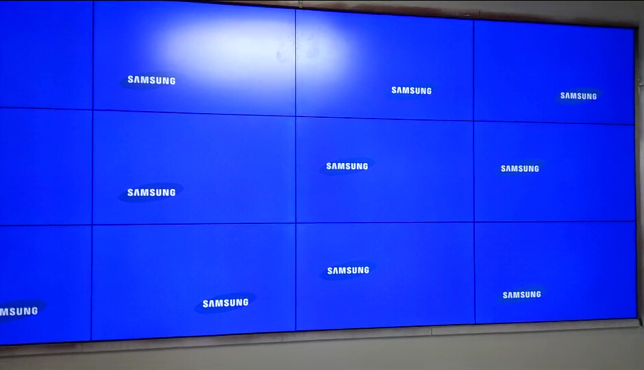 眉山党政务中心55寸拼接屏项目