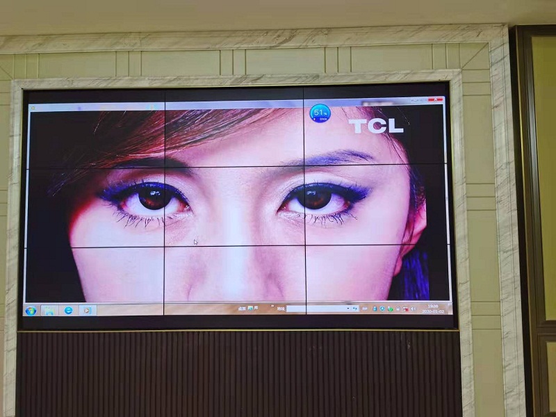 广州天马河公馆研究拼接屏